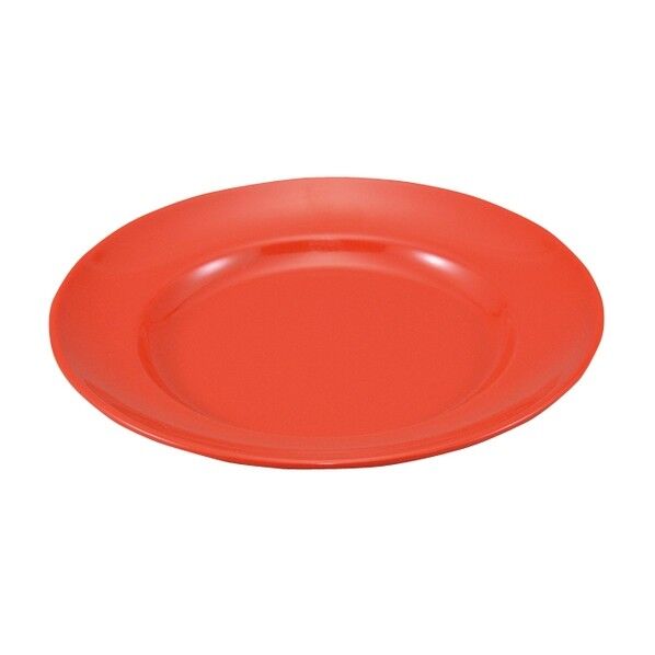 メラミン ラーメン丼受皿(小) 赤 No26A RUK1601 1個