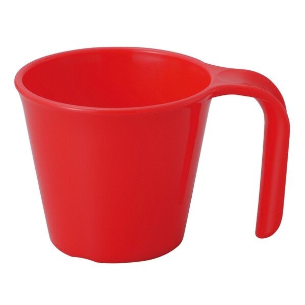 スマイルカップ レッド 230mL No.1731R 1個