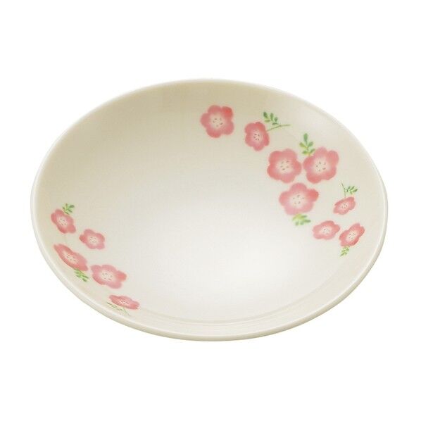 丸皿12cm 桃花(ももか) MK-23 1個