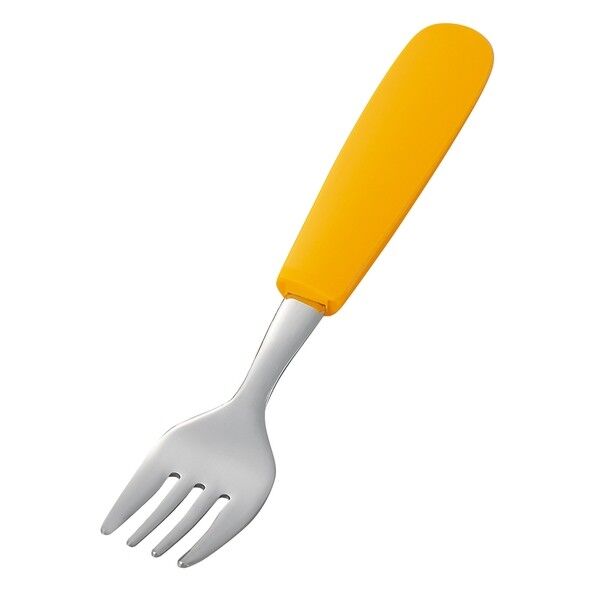 子供用フォーク 黄