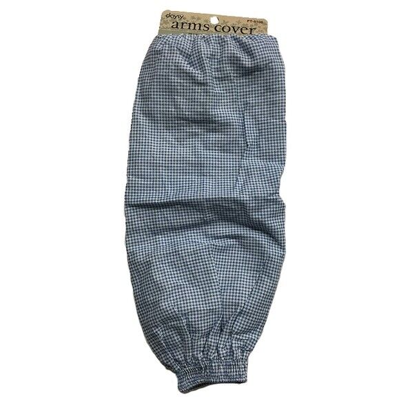 COVER WORK 綿格子腕カバー タック付 F 格子 FT-5106 1個