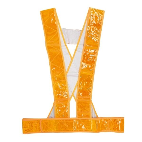 布施商店 反射安全タスキ F FS-TY-70 イエロー 1個