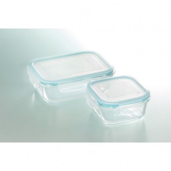 クラルテ 耐熱カﾞラス容器2点セット