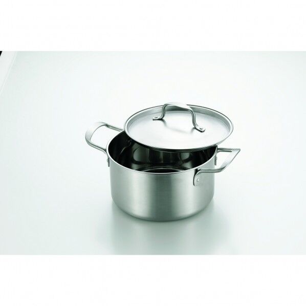 ステンレス深型両手鍋 20cm