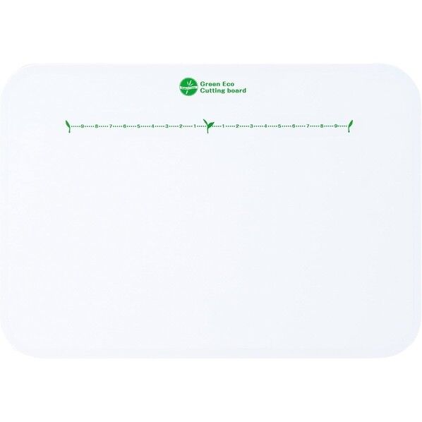 ECOカッティングボード S ホワイト GE-001 1個