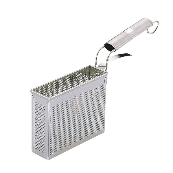 UK18-8パイプ柄パンチング冷凍麺てぼ ATB2101 1個