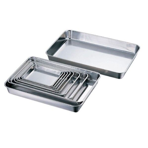 18-8浅型角バット