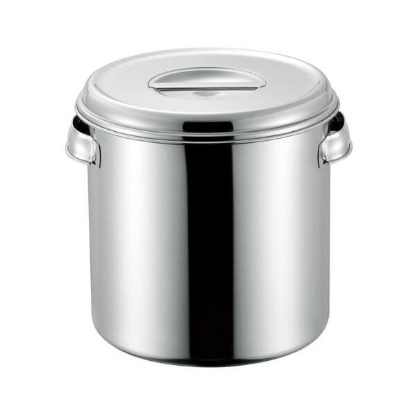 ステンレスポット(取手付き) 20cm 1-4527-26 1個