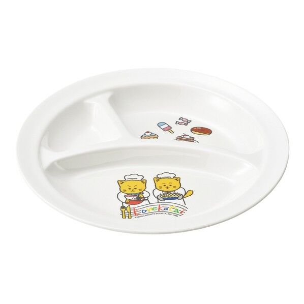 丸ランチ皿(大) こねこたい