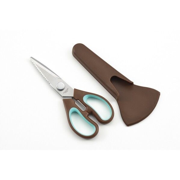 コンパクトキッチンハサミ(収納ケース付) 6300034777   1個