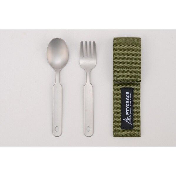 PY-6305スフﾟーン&フォークセットケース付