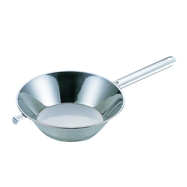 UK18－8片手ハンドルパンチング油こし 21．5cm AAB1321 1個