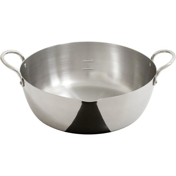 ステンレス揚げ鍋(揚げアミ無) 24cm AAG5103 1個