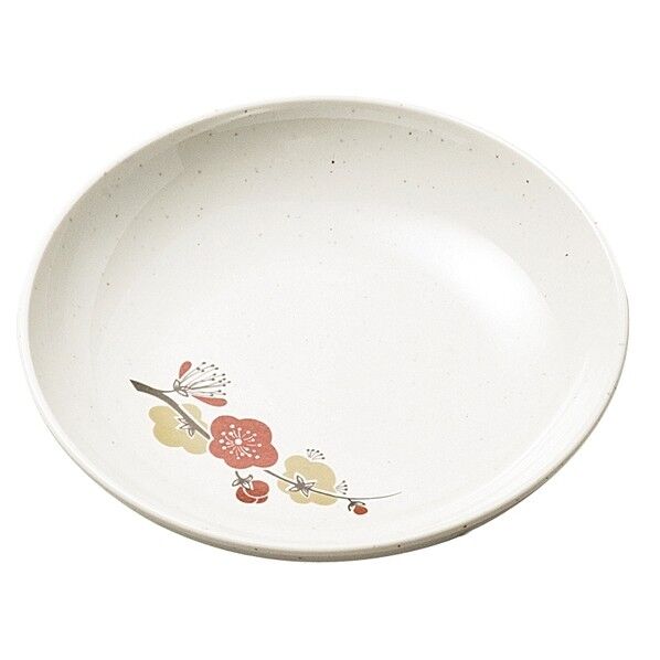 メラミン「元禄梅」 取皿 大 RTL12002 1個