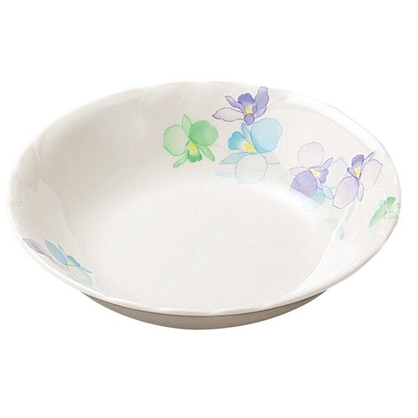 メラミン「すみれ」ベリー皿 VO-204 RBL05 1個