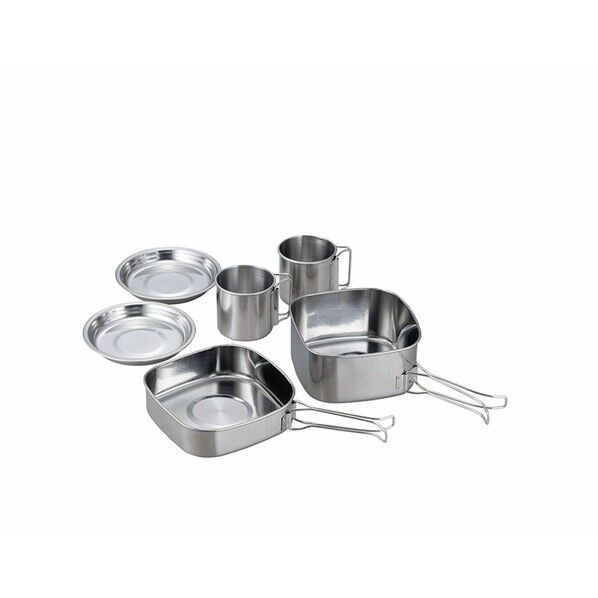 SOLA 角型キャンピング鍋 6点セット