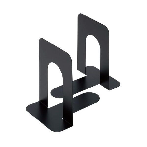 プラス 322011ブックエンドL黒10個/5組 B168J-LBK5 B168J-L-BK5 10個...