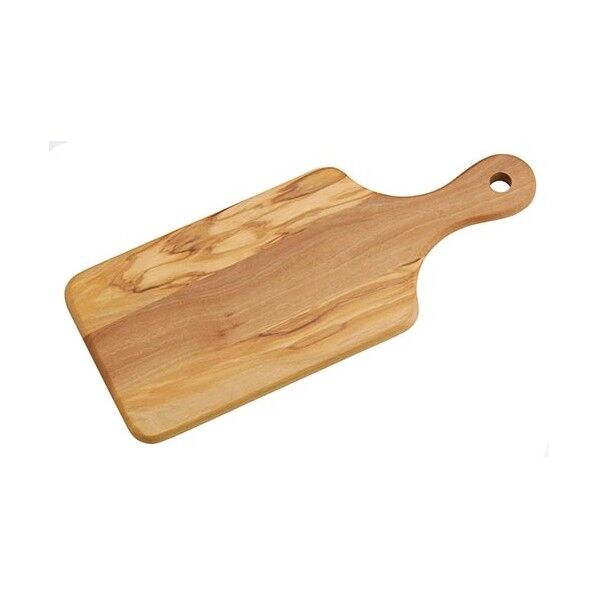 佐藤金属 オリーブ 手付カッティングボード S