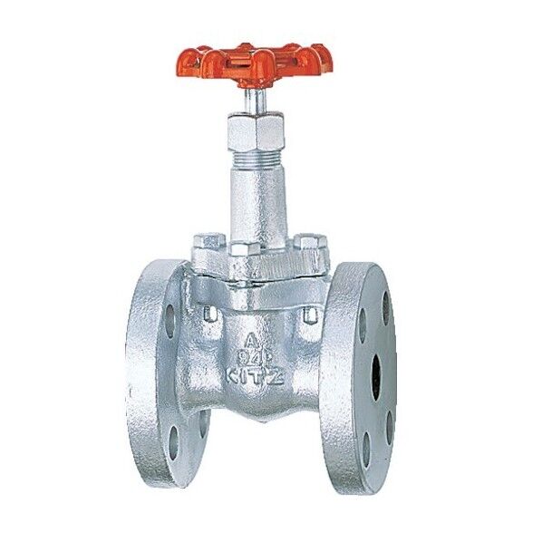 フランジ型ゲートバルブ10K 10SMBF15A 1個