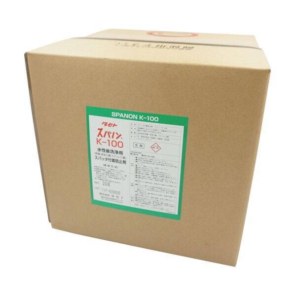 タセト スパッタ付着防止剤 スパノンK-100 20L 薄黄色透明 SK100.20 1点