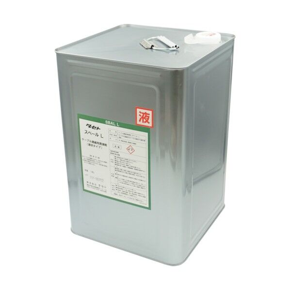 ケーブル通線用潤滑剤(液状タイプ)スベ-ルL 泡黄色透明 18L SBL.18 1点