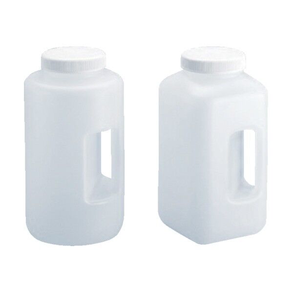 ハンドル付広口瓶 角型 PP製 583258 1本
