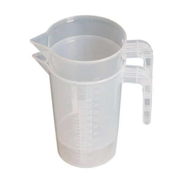 1242-13 積み重ねビーカーPP1000ml 4206-2181N 1点