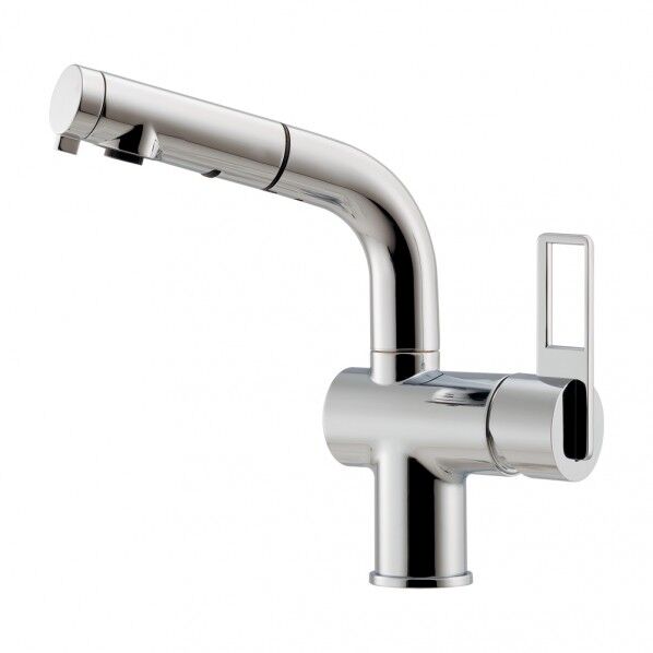 シングルレバー引出し混合栓