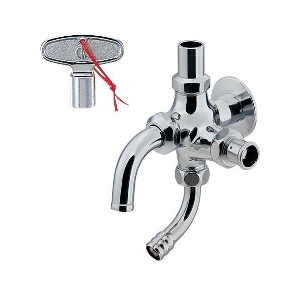 共用双口万能ホーム水栓(凍結防止つき)