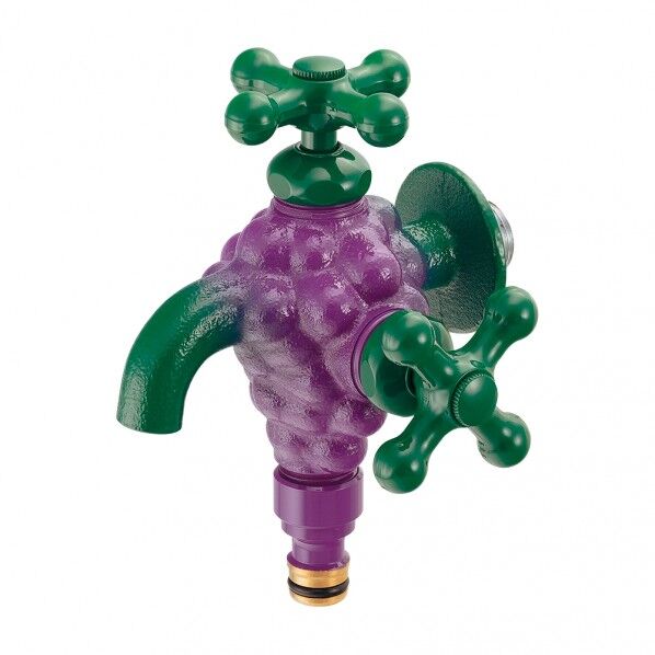 ガーデンタップ双口 ぶどう 722-700-13 1点