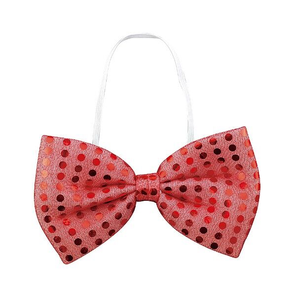 キラキラ蝶ネクタイ赤 2296 1