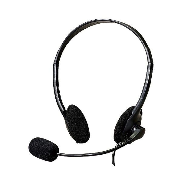 ヘッドセット(USBタイプ) 頭部:約400mm+アジャスター最大60mm調整可能、コード:約1650mm、マイク:約130mm 51374 1個