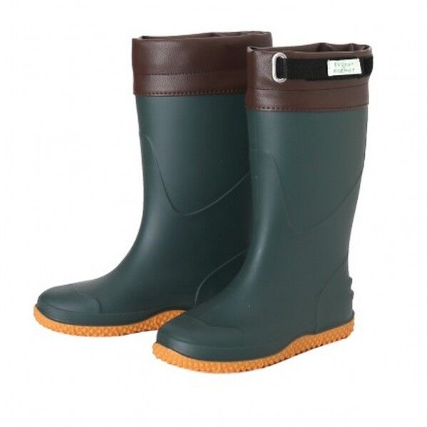 農林女子長靴 S カーキ