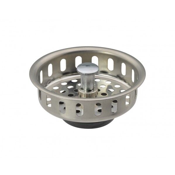 カクダイ ゴミ受け シンク用 (ゴム栓付き ステンレス製) GA-PB086 1個...