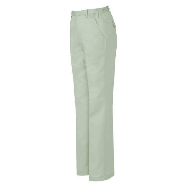 レディースシャーリングパンツ(ノータック) 005アースグリーン M 9025 1点