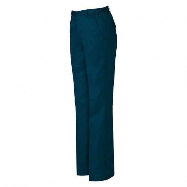 レディースシャーリングパンツ(ノータック) 008ネイビー S 9025 1点