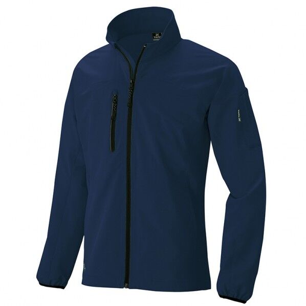 長袖ブルゾン(男女兼用) 008ネイビー 5L 10333 1点