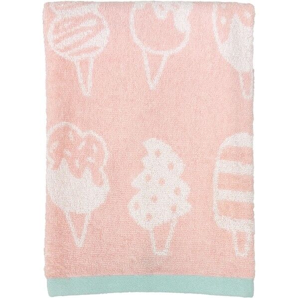 バスタオル モアシリーズ 約60×120cm アイスピンク BO474602 1個...