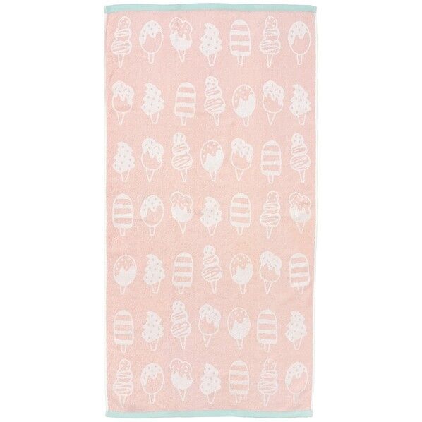  バスタオル モアシリーズ 約60×120cm アイスピンク BO474602 1個