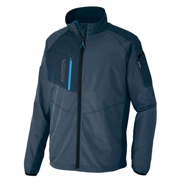 裏メッシュジャケット(男女兼用)AZ50118-108モクネイビーSS 108モクネイビー SS 50118 1枚