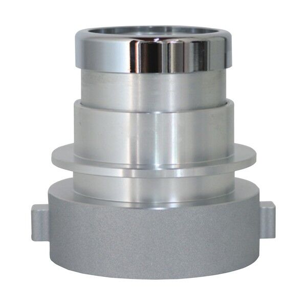 【検定品】アルミ 消防用媒介金具 イワクイック型根元媒介 65Ax65A 14NEL6565X 1個