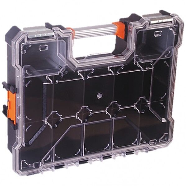 ユ・ニーズ クリアハードボックス200L仕切り板タイプ パーツケース CHB-200L 1本...