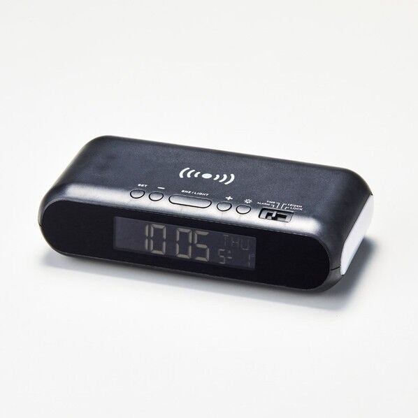 ワイヤレスチャージャークロック(ナイトライト付)