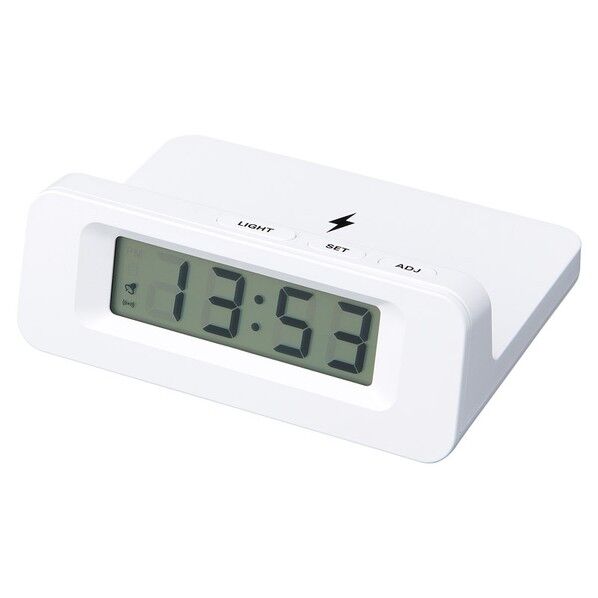 ワイヤレスチャージャークロック