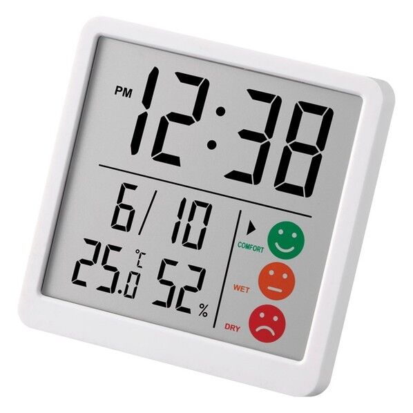 MAG時計付デジタル温度湿度計 ニコピタ