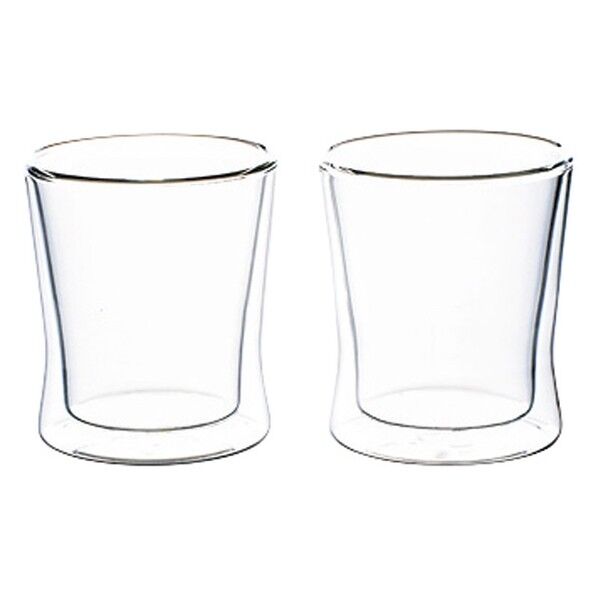 耐熱二重ガラスフリーグラスペアセット
