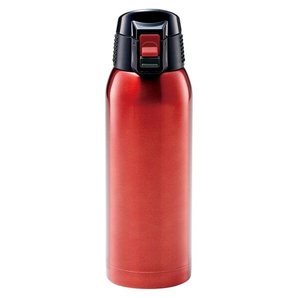 ステンレスマグ スタイラス ワンタッチ マグカップ レッド F-2654 1