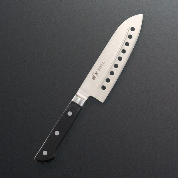 鋼神 モリフﾞテﾞンハﾞナシﾞウム 穴明三徳庖丁