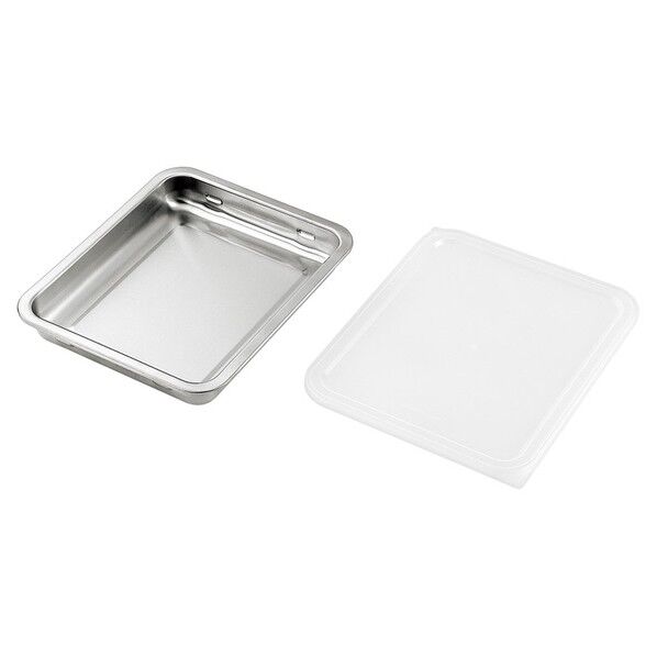 ステンレスハﾞット(フタ付)