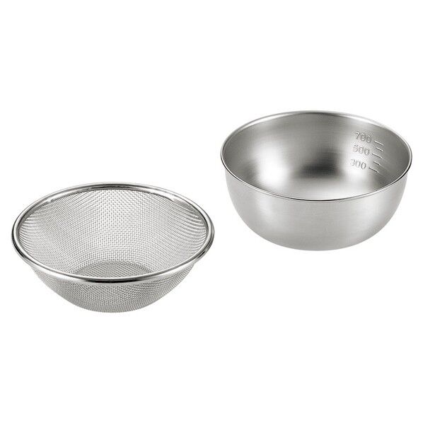 ストロングメッシュザル16cm&ボウル15cm